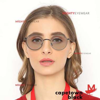 Kacamata Antiradiasi Photocromic Bluechromic Blueray Capetown Black + Lensa Bening