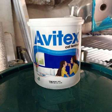 Cat tembok Avitex 750 Sunny Yellow kemasan 1 kg ( Kuning Tua )