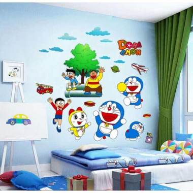 Jual Wallpaper Dinding Doraemon Terbaru Harga Murah Blibli Com