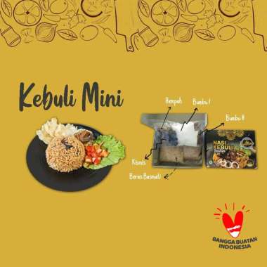 Sulthan Albaik Nasi Kebuli Mini Instan [250 g/ 3-4 Porsi]