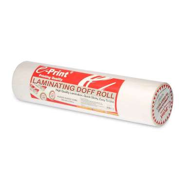 E-Print Laminasi Doff Roll Plastik Laminating PUTIH