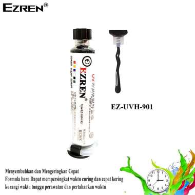 Ezren EZ-0492 Cat PCB Pasta Pelapis UV Curable Solder Mask UVH (Hitam)
