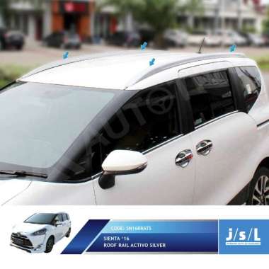JSL Roof Rail Sienta Roof Rail Activo silver