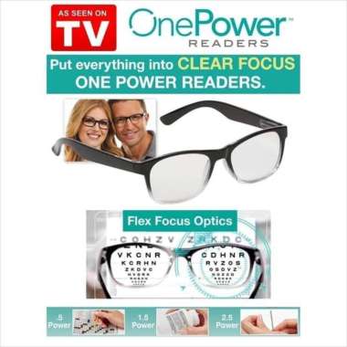 kacamata baca plus auto fokus one power readers original OVAL