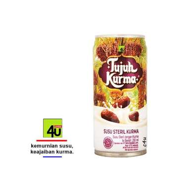 Tujuh Kurma - RTD Susu Steril Kurma [200 ml]