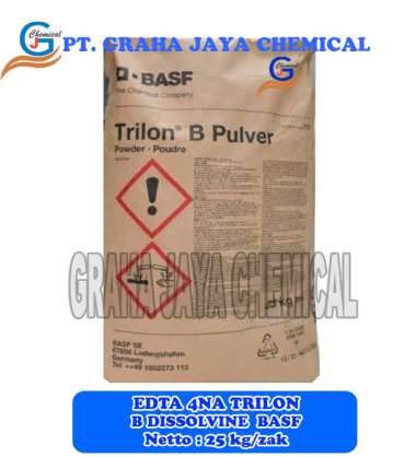 EDTA-4 NA TRILON B DISSOLVINE BASF 25 KG