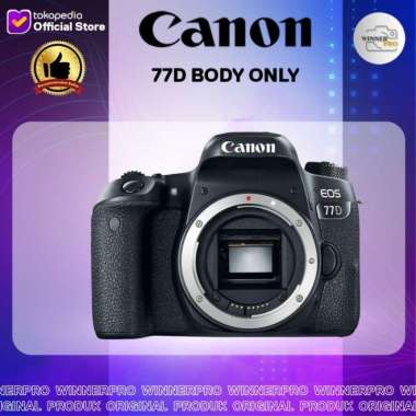 KAMERA CANON 77D BODY ONLY canon 77d
