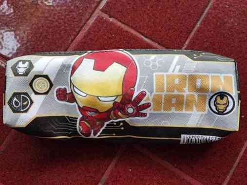 Kotak Pensil Karakter Lucu Import / Tas Pensil / Tempat Pensil IronMan