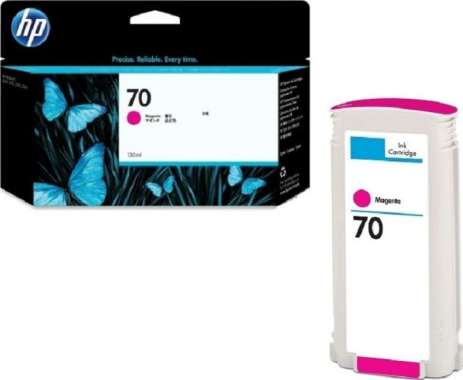 Tinta HP 70 130ml Magenta Ink Cartridge C9453A