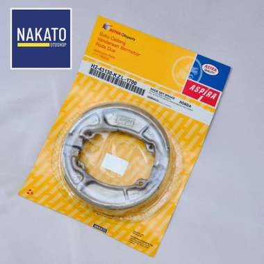 ASPIRA Kampas Rem Tromol belakang Vario Beat Scoopy Spacy abu silver