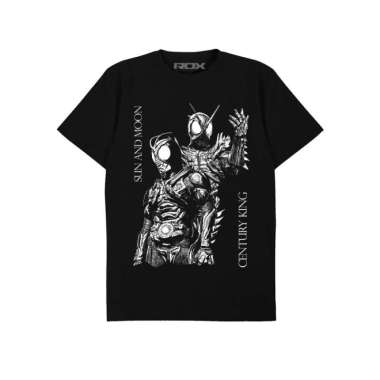 T-Shirt Kamen Rider Black Sun Shadow Moon Century King Tokusatsu L