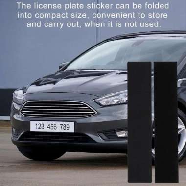 Dudukan Tatakan Plat Nomor Mobil Motor FRAMELESS Plate Teknologi baru