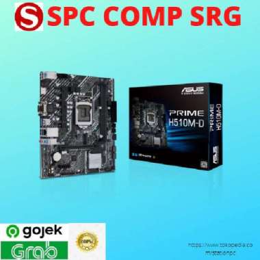 Mainboard Asus Prime H510M-D LGA1200 - Asus H510MD - Asus H510M