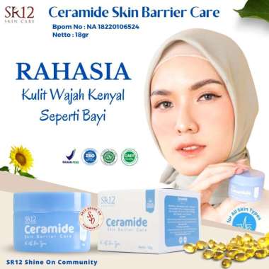 CERAMIDE SKIN BARRIER CARE SR12 / 7X CERAMIDE / MOISTURIZER CREAM / PELEMBAB WAJAH