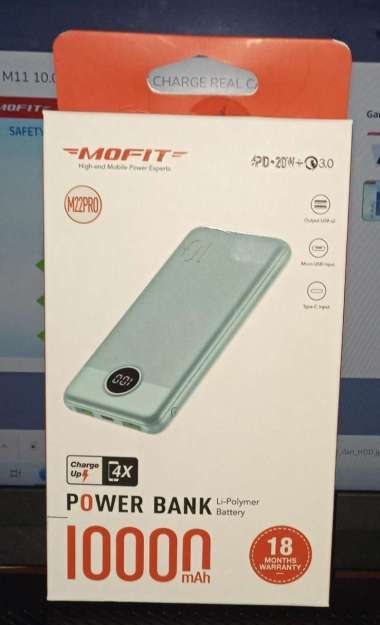 Mofit M22 Pro Powerbank 10000mAh QC 3.0 + PD