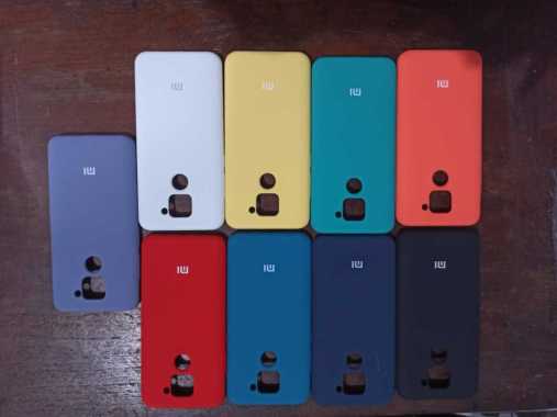 Xiaomi Redmi Note 9 Note9 Silicone Full Cover Soft Case Silikon - Holly Blue Redmi Note 9