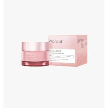 Wardah Hydra Rose Moisture Rich Night Gel 40g