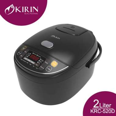 KIRIN RICE COOKER DIGITAL KRC-520D 2.0 liter Black