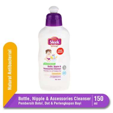 Sleek Bottle Nipple & Accessories Cleanser Sabun Cuci Botol Dot Bayi - 150ml