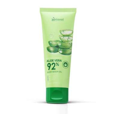 HANASUI Body Serum Gel 200ml - BPOM & HALAL Body Serum Aloe Vera