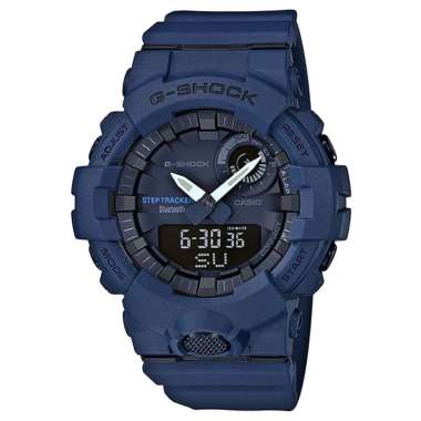 Casio G-Shock GBA-800-2ADR Bluetooth Jam Tangan Pria Digital Analog Watch Navy