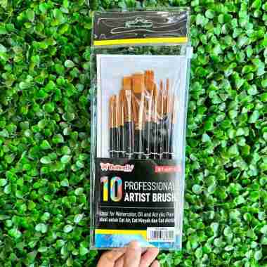 Brush/Kuas Lukis Butterfly Set isi 10