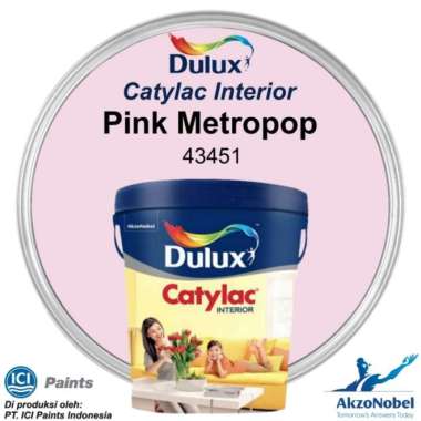CAT DULUX CATYLAC INTERIOR 25 KG - PINK METROPOP 43451
