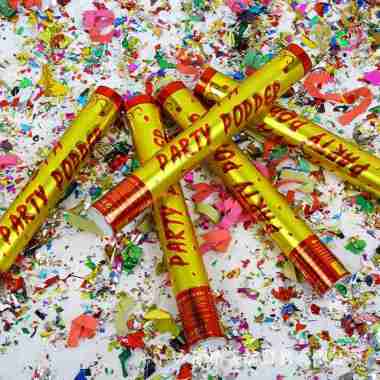 OEM RB-C785 Confetti Popper / Party Popper Ulang Tahun & Wedding / Petasan Pesta Semburan Kertas War
