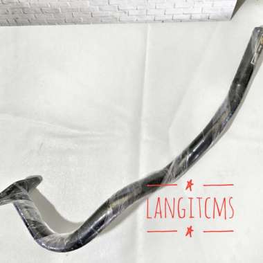 Leher Knalpot Sambungan Knalpot Honda Vario 125 Fi 2013 Vario 125 Fi CBS Idling Stop Hitam