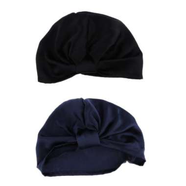 Pure Silk Sleep Hats Wrap Night Cap 