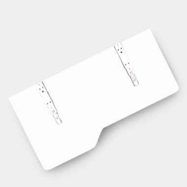 DEcTionS Meja Lipat Dinding Tempel Laptop 70x35cm Meja Belajar Kamar Putih