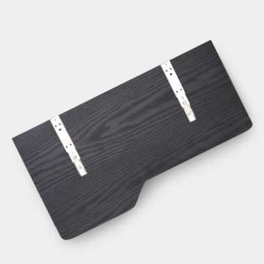 DEcTionS Meja Lipat Dinding Tempel Laptop 70x35cm Meja Belajar Kamar Hitam