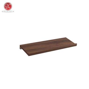 Stand Monitor Tempat PC Dudukan Komputer 1 Laci Plus Tempat Keyboard Tempat Keyboard - Coklat