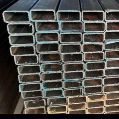 Besi Holo Hollow Stall Pipa Kotak Square Pipe 40 x 60 mm 4 x 6 cm Tebal 1.3 mm