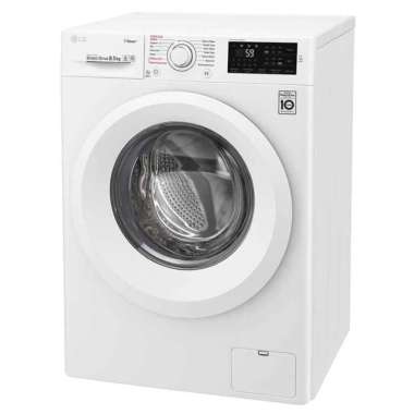 Mesin Cuci LG 8.5 Kg FC1285S5W Front Loading Inverter 1 Tabung FC1285