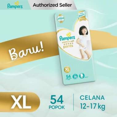 Promo Harga PAMPERS Premium Care Active Baby Pants XL54 54 pcs - Blibli