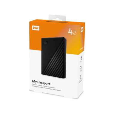 HDD External Harddisk WD My Pasport 4TB Original Garansi Resmi