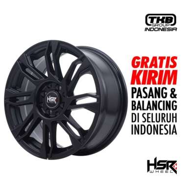 Velg Mobil Ring 16 HSR SIRIUS R16 - PCD H8X100-114,3 ET35 Semi Matte Black