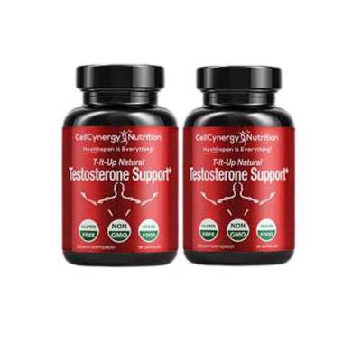 CellCynergy Nutrition Testosterone Booster Suplemen Pria Dewasa [2 Botol]