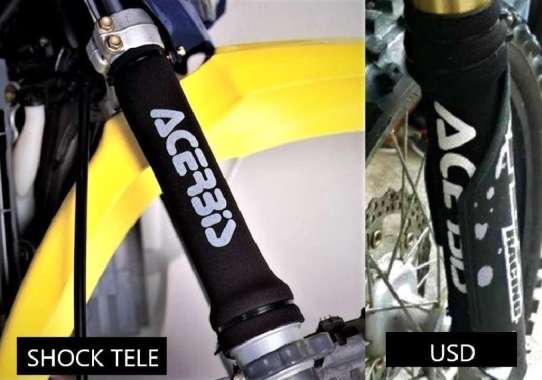 Pelindung USD Shock Depan Fork Saver Pendek Panjang Lipat Perekat PENDEK WP
