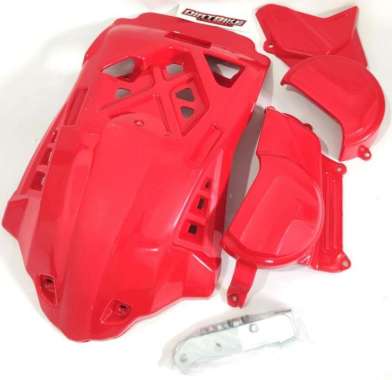 PELINDUNG MESIN CRF 150 ENGINE GUARD CRF 150 ACERBIS BMC Merah