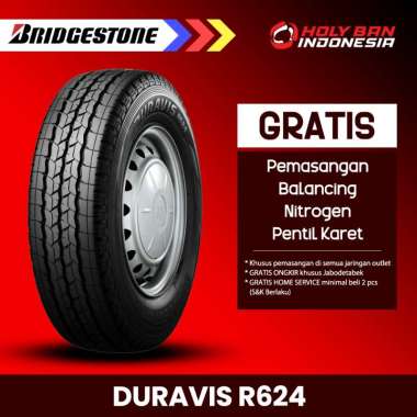 BRIDGESTONE 165 R13 8PR 94R DURAVIS R624