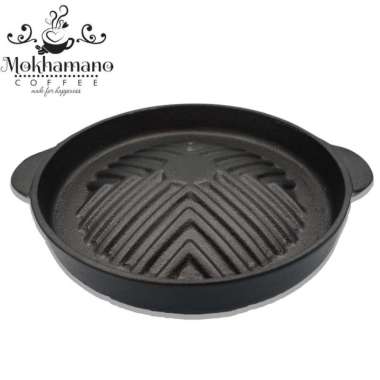 GRAND BBQ ROUND GRILL PAN WAJAN PANGGANGAN BULAT BBQ MULTI FUNGSI