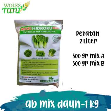 MaxiHidroku AB Mix Sayur Buah 1 Kg Pekatan 2 Liter Multicolor