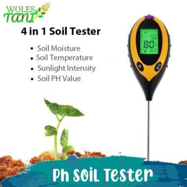 Ph Soil Tester Meter Alat Ukur Ph Tanah Multicolor