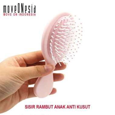 SISIR ANTI KUSUT UNTUK ANAK & BAYI – NYAMAN, TIDAK MELUKAI KULIT KEPALA, COCOK UNTUK RAMBUT TEBAL &