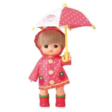 Mainan Anak Perempuan Mell Chan Strawberry Rain Coat