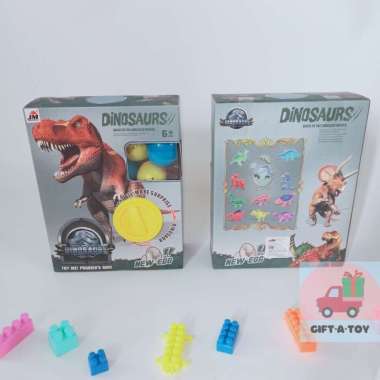 GIFTATOY MAINAN ANAK SURPRISE EGG DINOSAURS TELUR KEJUTAN MURAH GACHA