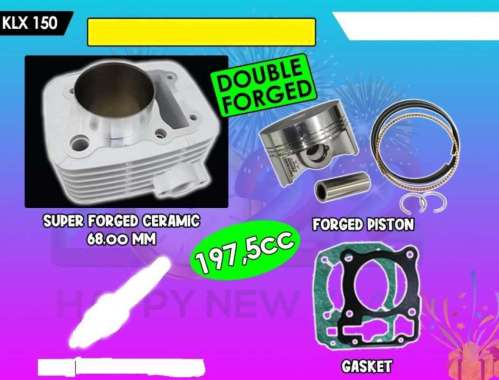 BLOK BORE UP BRT KLX 150 68MM CERAMIC