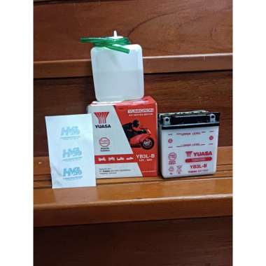 Aki Basah RX King 12V, 3ah Original Yuasa YB3L-B